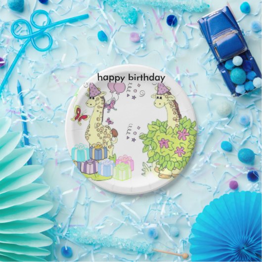 alles Gute zum Geburtstag Pappteller (Party)