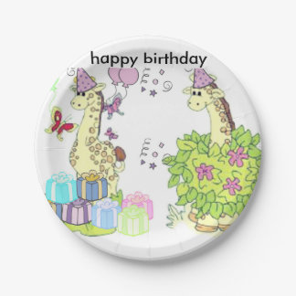 alles Gute zum Geburtstag Pappteller