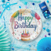 Alles Gute zum Geburtstag Pappteller (Party)