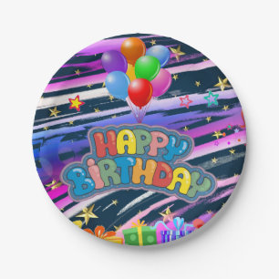 Alles Gute zum Geburtstag Pappteller
