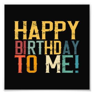 Alles Gute zum Geburtstag Party Fotodruck