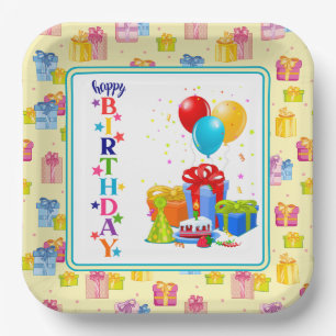 Alles Gute zum Geburtstag Party Pappteller