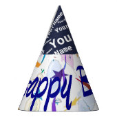 Alles Gute zum Geburtstag (personalisieren) Partyhütchen (Links)