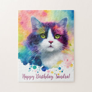 Alles Gute zum Geburtstag Personalisierte Whimsica Puzzle