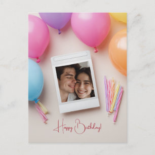 Alles Gute zum Geburtstag Personalisiertes Polorai Postkarte