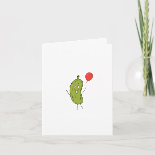 Alles Gute zum Geburtstag Pickle Karte (Vorderseite)