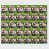 Alles Gute zum Geburtstag Pink Mountain Laurel Blu Geschenkpapier (Flach)