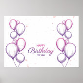 Alles Gute zum Geburtstag! Poster (Vorne)