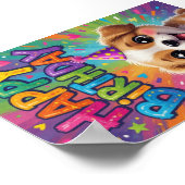 Alles Gute zum Geburtstag Poster (Ecke)