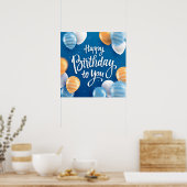 Alles Gute zum Geburtstag! Poster (Küche)