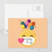 Alles Gute zum Geburtstag! Postkarte (Vorne/Hinten)