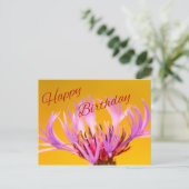 Alles Gute zum Geburtstag! Postkarte (Stehend Vorderseite)