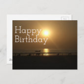 Alles Gute zum Geburtstag! Postkarte (Vorne/Hinten)