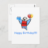 Alles Gute zum Geburtstag! Postkarte (Vorne/Hinten)