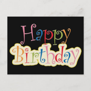 Alles Gute zum Geburtstag Postkarte