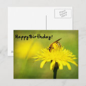 Alles Gute zum Geburtstag! Postkarte (Vorne/Hinten)
