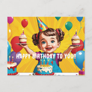 Alles Gute zum Geburtstag Postkarte
