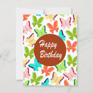 Alles Gute zum Geburtstag Postkarte