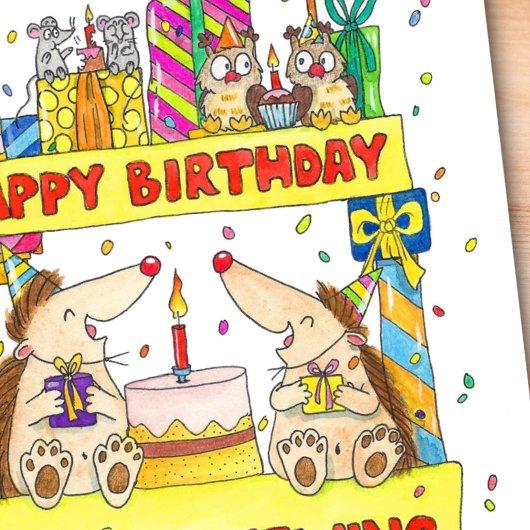 Alles Gute zum Geburtstag! Postkarte