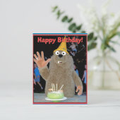 Alles Gute zum Geburtstag Postkarte (Stehend Vorderseite)