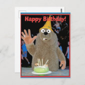 Alles Gute zum Geburtstag Postkarte (Vorne/Hinten)