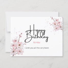 Alles Gute zum Geburtstag Postkarte