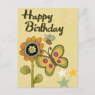 Alles Gute zum Geburtstag Postkarte