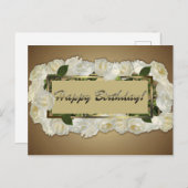 Alles Gute zum Geburtstag! Postkarte (Vorne/Hinten)