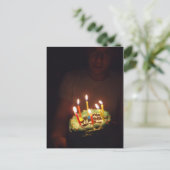 Alles Gute zum Geburtstag!! Postkarte (Stehend Vorderseite)