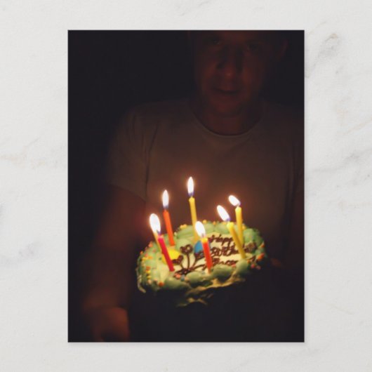 Alles Gute zum Geburtstag!! Postkarte (Vorderseite)