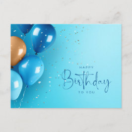 Alles Gute zum Geburtstag Postkarte