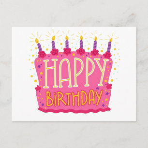 Alles Gute zum Geburtstag Postkarte