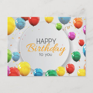 Alles Gute zum Geburtstag Postkarte
