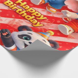 Alles Gute zum Geburtstag Premium-Geschenkpapier d Geschenkpapier