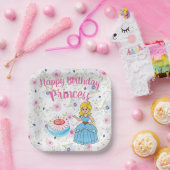 Alles Gute zum Geburtstag Prinzessin Pappteller (Party)