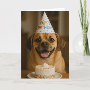 Alles Gute zum Geburtstag Puggle Karte