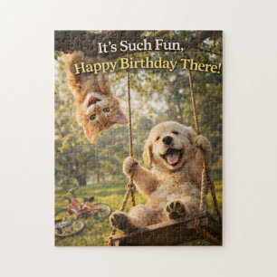Alles Gute zum Geburtstag Puzzle, es macht so viel Puzzle