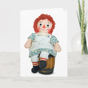 Alles Gute zum Geburtstag Rag Doll  Karte