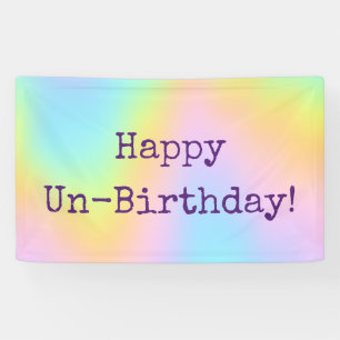 Alles Gute zum Geburtstag! Rainbow Gradient Banner