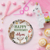 Alles Gute zum Geburtstag Rodeo Party Cowboy Pappteller (Party)