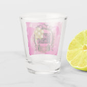 Alles Gute zum Geburtstag - Rosa Schnapsglas (Rückseite)