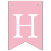 Alles Gute zum Geburtstag - Rosa und Gold Banner (Zweite Fahne)