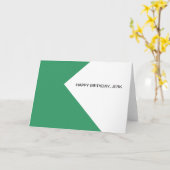 Alles Gute zum Geburtstag, Ruck Karte (Gelbe Blume)