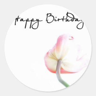 Alles Gute zum Geburtstag Runder Aufkleber