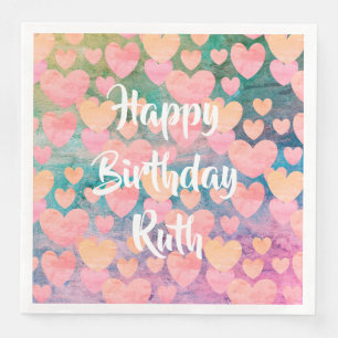 Alles Gute zum Geburtstag #Ruth Partyservietten Serviette