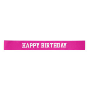 Alles Gute zum Geburtstag Satinband