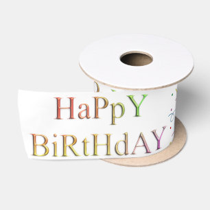Alles Gute zum Geburtstag Satinband