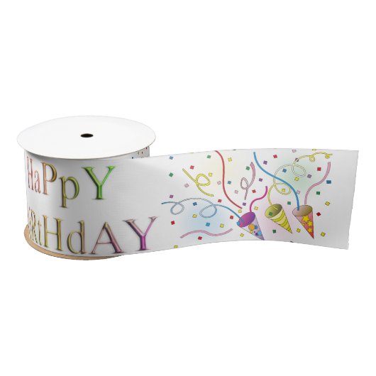 Alles Gute zum Geburtstag Satinband (Spule)