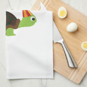 Alles Gute zum Geburtstag! Schildkröte Küchentuch (Viertel Falte)