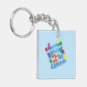 Alles Gute zum Geburtstag Schlüsselanhänger (Vorderseite links)